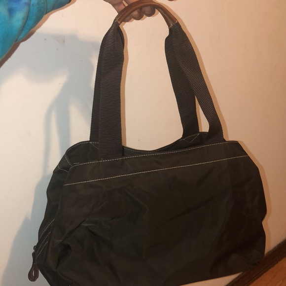 Nine West Nylon & Leather Overnight Bag - Picture 3 of 9